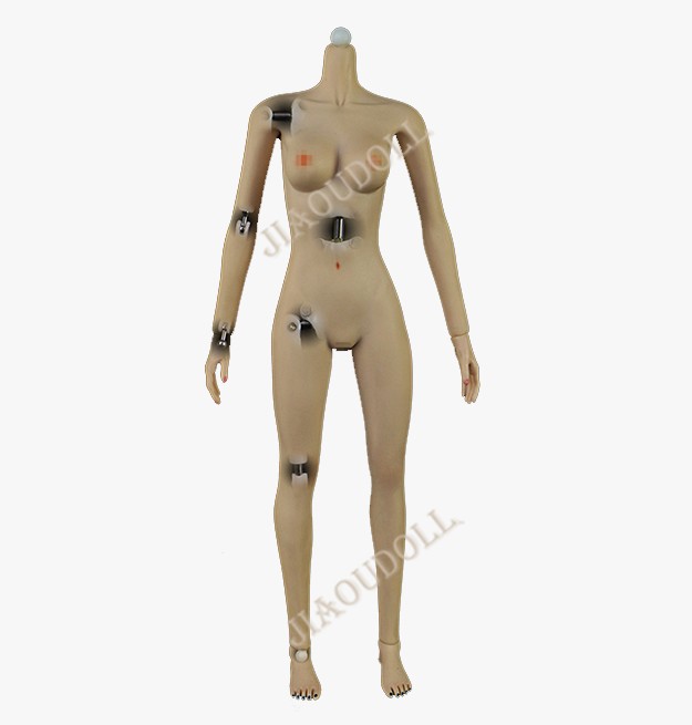 Jiaou Doll 1/6 Scale Female Body Middle Breast Version 3.0 No-head  Skeletion