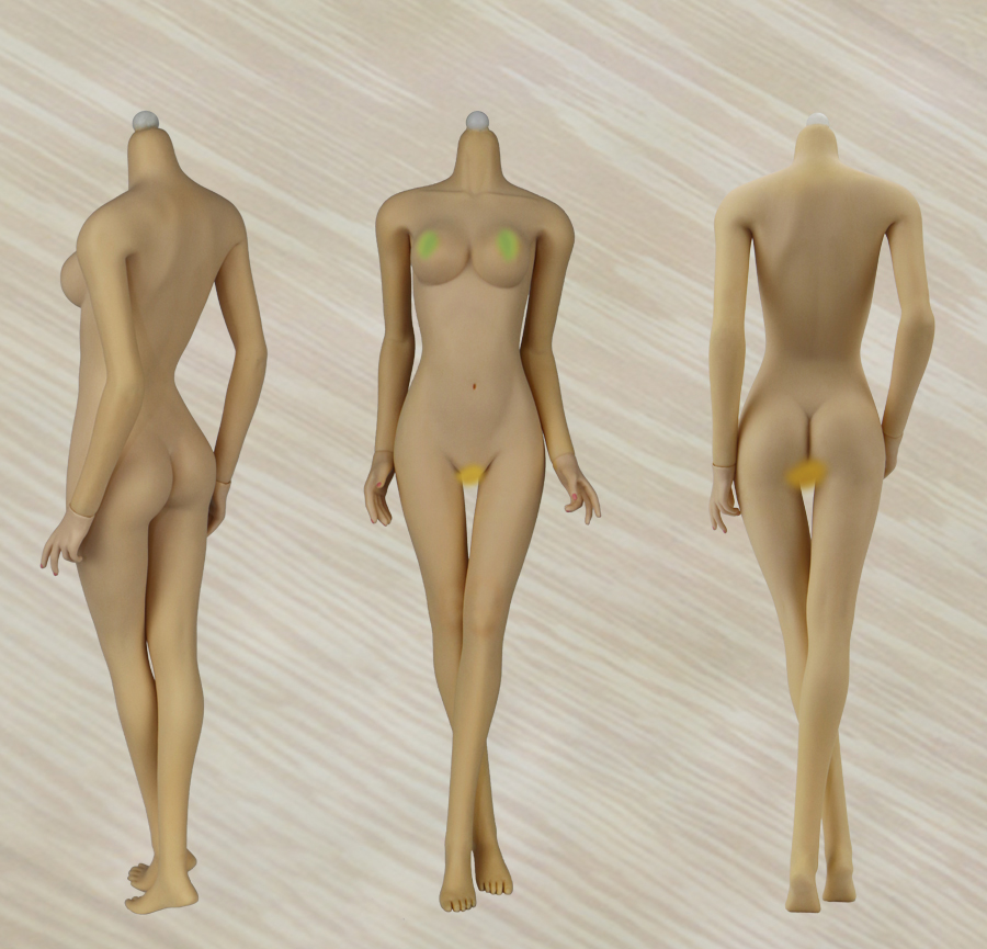 NEW PRODUCT: JIAOU DOLL: 1/6 scale Asian Shape Body (3 colors)